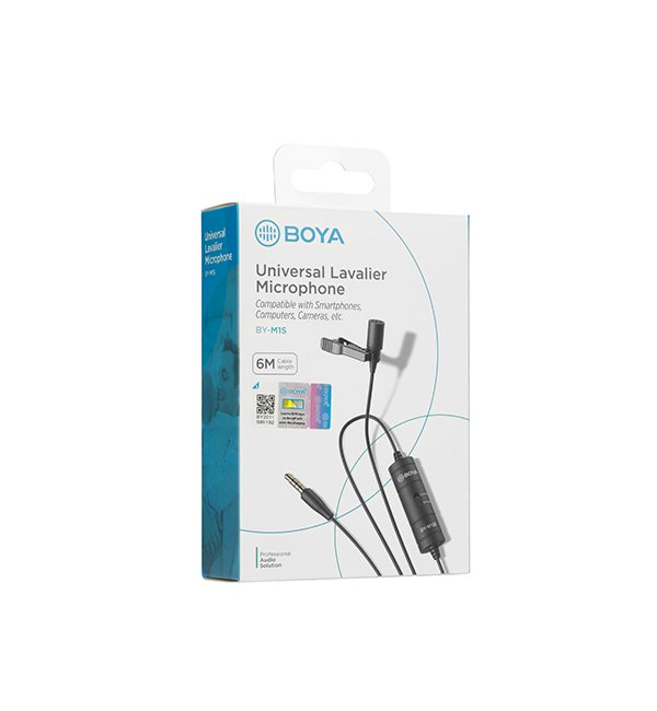 BOYA BY-M1S Omnidirectional Lavalier Microphone