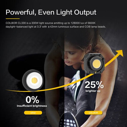 COLBOR 330W Bi-Color COB LED Video Light