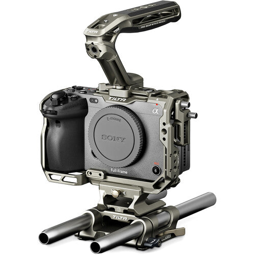 Tilta Camera Cage Basic Kit V2 For Sony FX3 & FX30 (Titanium Gray) TA-T16-A