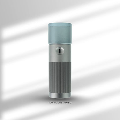 Sidande 10W Videography Flashlight Combo with Projection Kit – 8400mAh Battery
