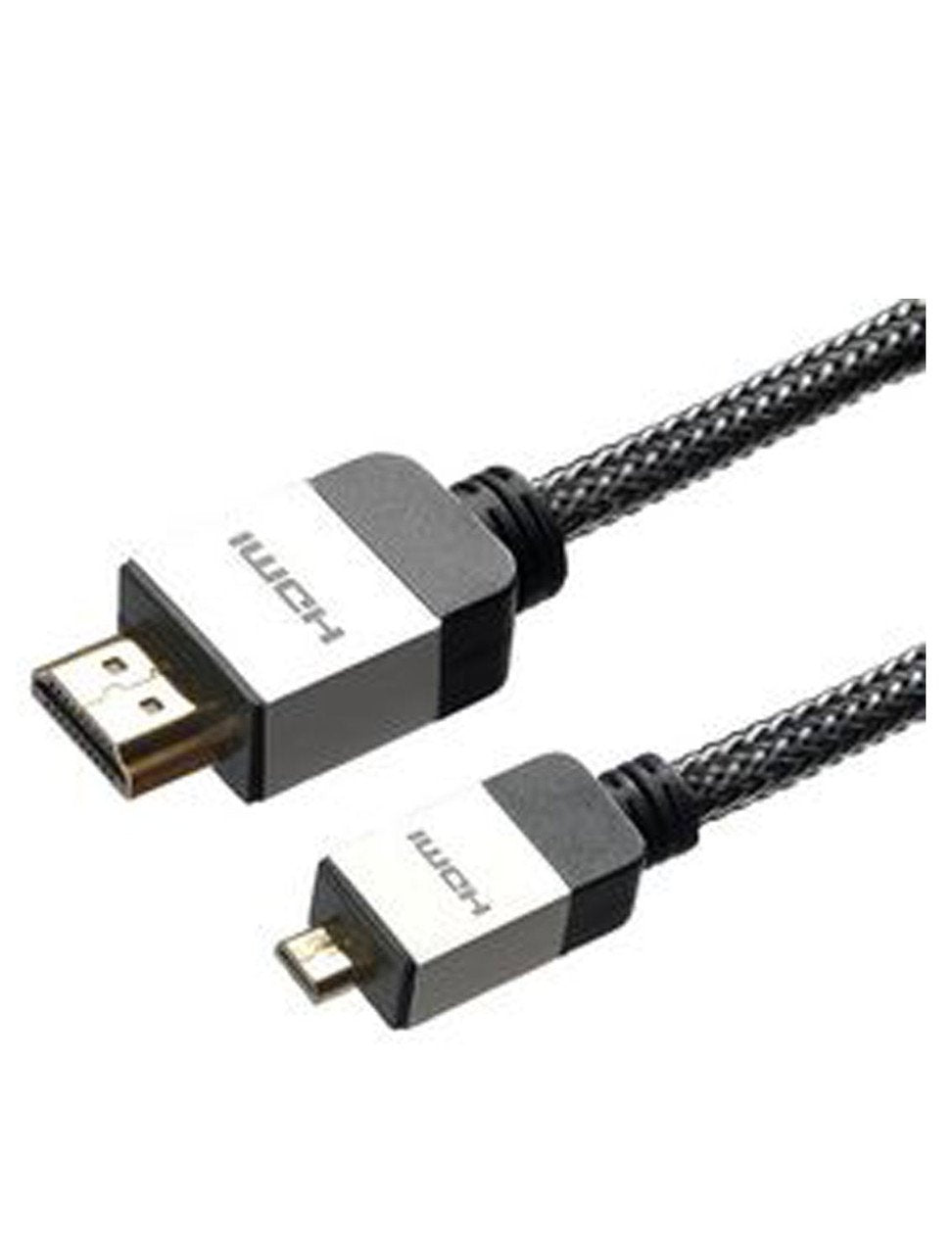 Generic HDMI Type A Standard Plug To Type D Micro Plug Lead 5m