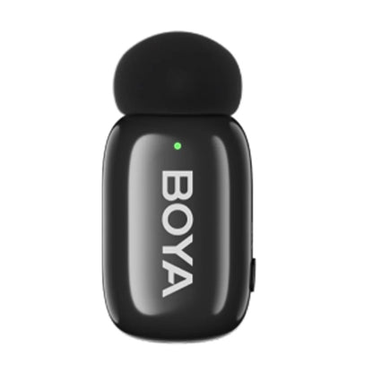 BOYA Mini-15 Tiny Wireless Microphone System 2-Person With Lightning Connector For iOS Devices (2.4 GHz, Black)