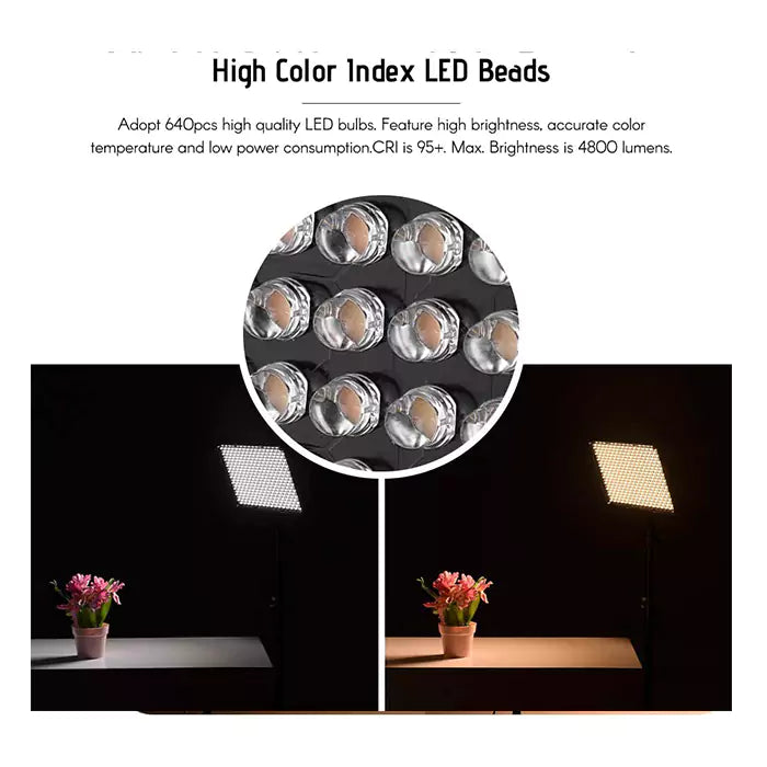 Viltrox VL-D640T Bi-Color LED Light Panel {45W}