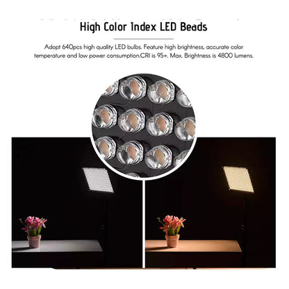 Viltrox VL-D640T Bi-Color LED Light Panel {45W}