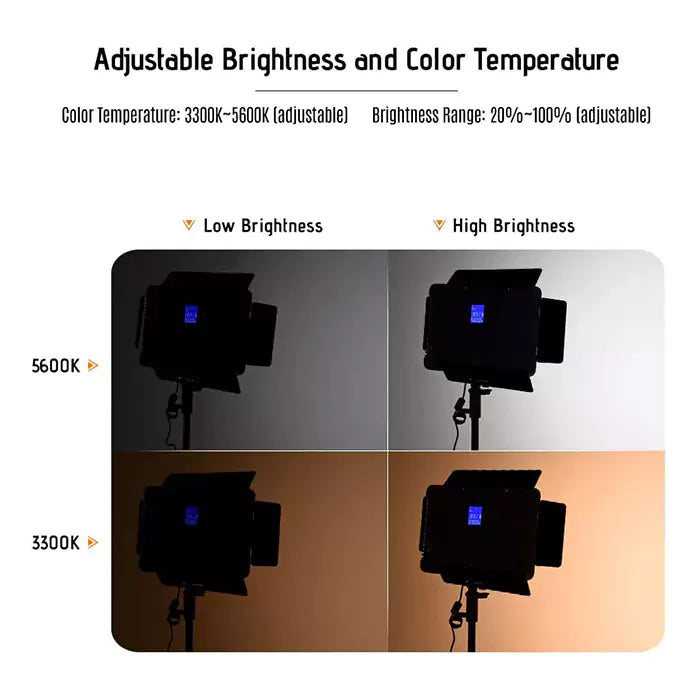 Viltrox VL-D640T Bi-Color LED Light Panel {45W}