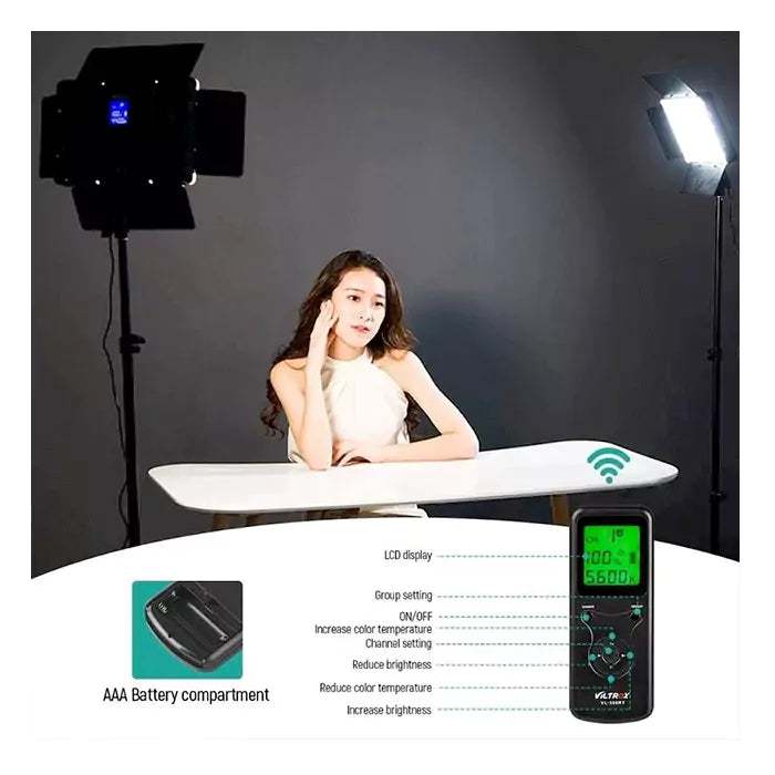 Viltrox VL-D640T Bi-Color LED Light Panel {45W}