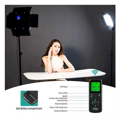 Viltrox VL-D640T Bi-Color LED Light Panel {45W}