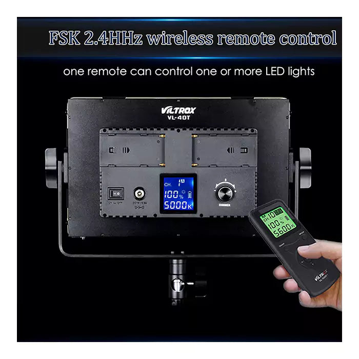 Viltrox VL-40T Bi-Color LED Light Panel