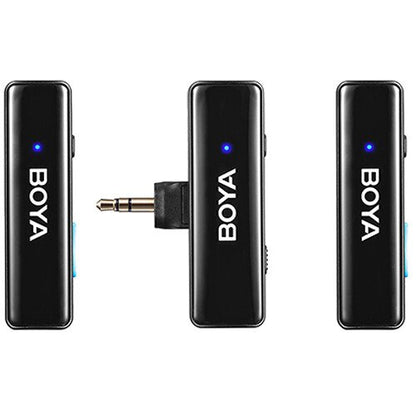 BOYA BOYALINK 2-2-Person All-in-One Wireless Microphone System with Interchangeable Connectors (2.4 GHz)