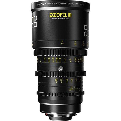 DZOFilm Pictor 20-55mm and 50-125mm T2.8 Super35 Zoom Lens Bundle (PL Mount and EF Mount, Black)