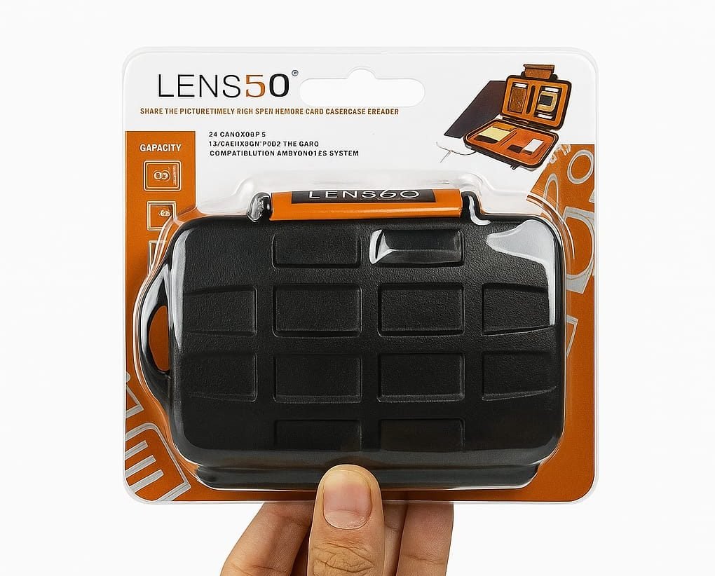 LENSGO Tape-C OTG Card Case & Reader