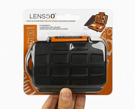 LENSGO Tape-C OTG Card Case & Reader