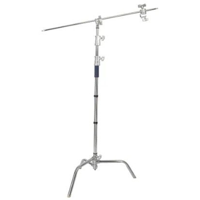 Meking K-1 C-Stand with Turtle Base & Detachable Leg – 3-Section, Max Height 3340 mm