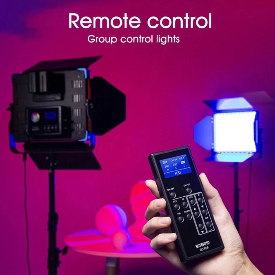 Sutefoto TP50 RGB APP Full Color Panel Light