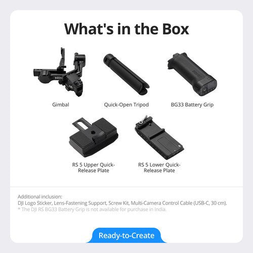 DJI RS 5 Gimbal Stabilizer
