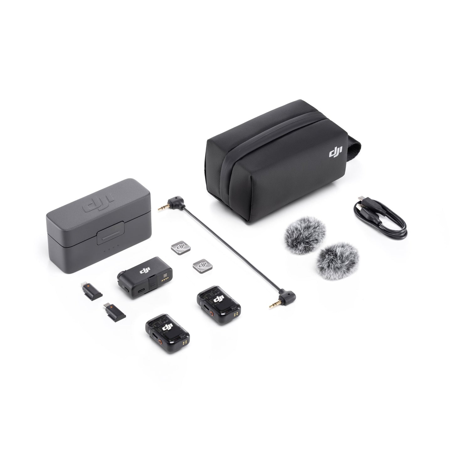 DJI Mic Version 2/2-Person Compact Digital Wireless Microphone System/Recorder for Camera & Smartphone (2.4 GHz)