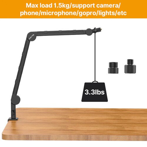 VIJIM LS25 Desktop Microphone/Overhead Stand