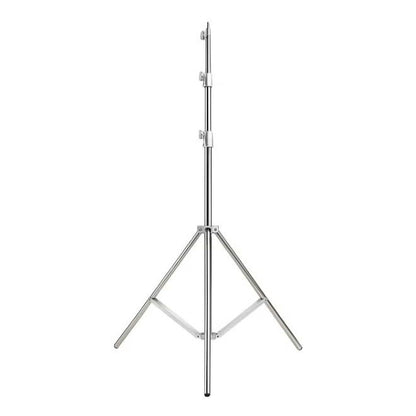 FX Studio GS-280 Heavy-Duty Stainless Steel Light Stand (2.8m, 10kg Load Capacity)