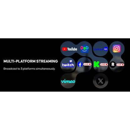 OSEE GoStream Duet 8 ISO 8-Channel Live Stream Switcher