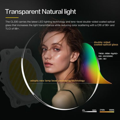 COLBOR 330W Bi-Color COB LED Video Light