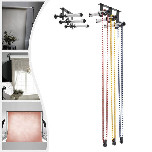 Generic Backdrop Wall Mount 3 Roller Support System