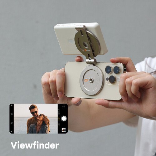 Synco XView M4 Selfie Monitor Screen for Phone Vlogging – Black