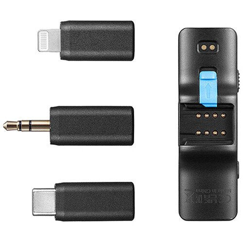BOYA BOYALINK 2-2-Person All-in-One Wireless Microphone System with Interchangeable Connectors (2.4 GHz)