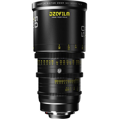 DZOFilm Pictor 20-55mm and 50-125mm T2.8 Super35 Zoom Lens Bundle (PL Mount and EF Mount, Black)