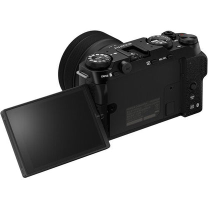 FUJIFILM X-M5 Black Mirrorless Camera with XC 15-45mm Lens 26.1MP 6.2K Video