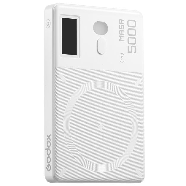 Godox MA5R RGB LED Light and Power Bank (White)