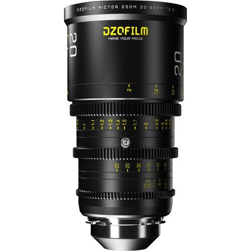 DZOFilm Pictor 20-55mm and 50-125mm T2.8 Super35 Zoom Lens Bundle (PL Mount and EF Mount, Black)