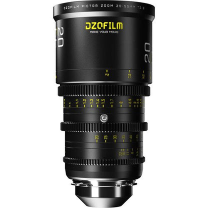DZOFilm Pictor 20-55mm and 50-125mm T2.8 Super35 Zoom Lens Bundle (PL Mount and EF Mount, Black)