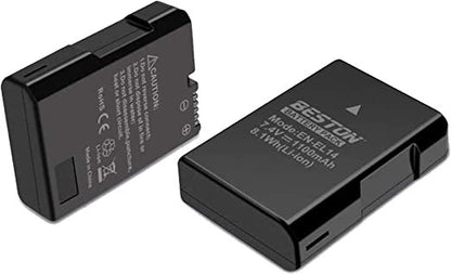 BESTON EN-EL14 Rechargeable Battery Pack for Nikon