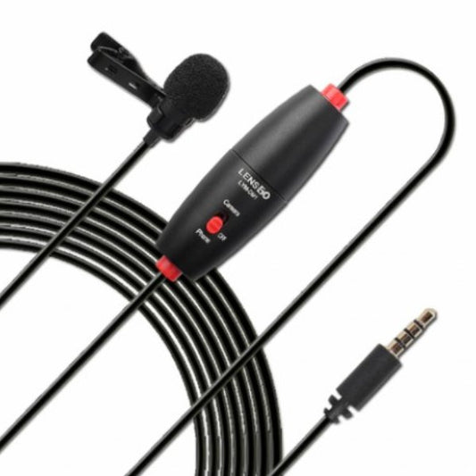 LENSGO LYM-DM1 Single Omnidirectional Lapel Microphone – 6m Cable