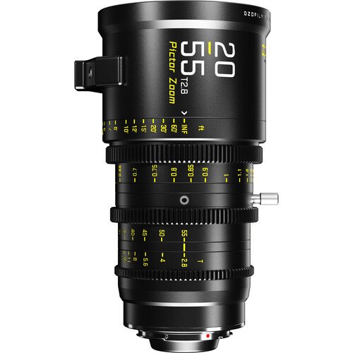 DZOFilm Pictor 20-55mm and 50-125mm T2.8 Super35 Zoom Lens Bundle (PL Mount and EF Mount, Black)