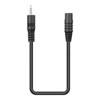 Saramonic SR-25C35 3.5mm Female to 2.5mm Male Adapter Cable for 2.5mm DSLR Cameras