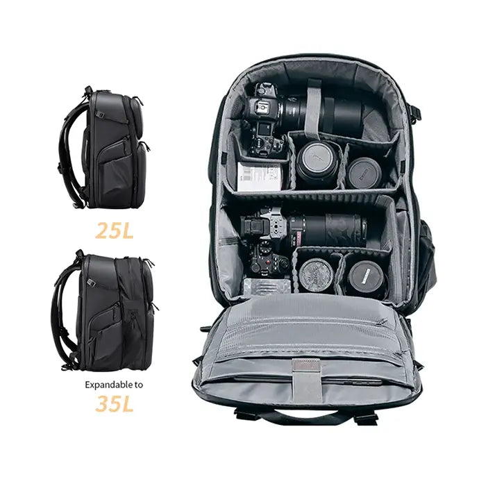 Ulanzi BP10 Hardshell Camera Backpack 35L B012GBB1