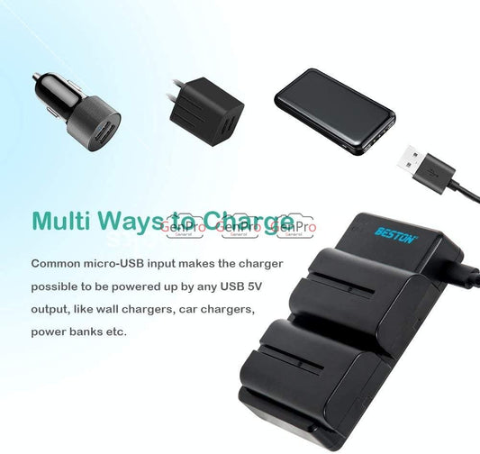 BESTON NP-F550 /NP-F570 Battery for Sony