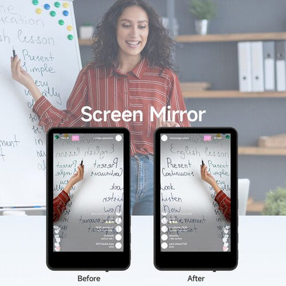 Synco XView M4 Selfie Monitor Screen for Phone Vlogging – Black