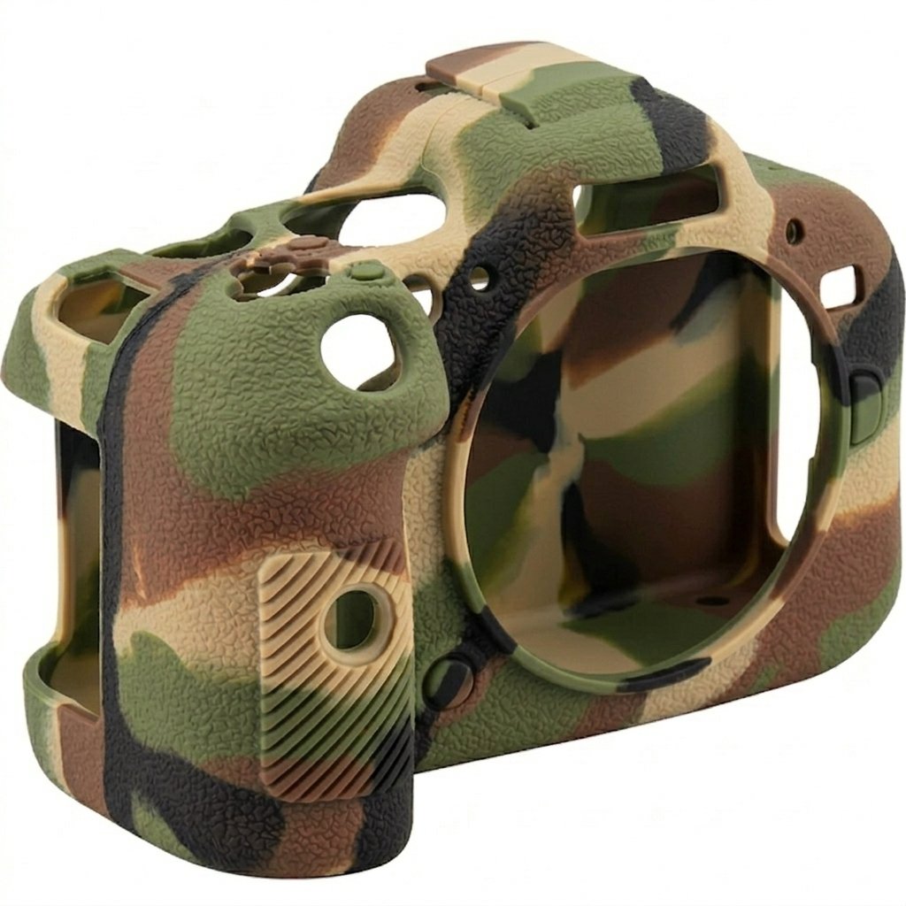 Generic Silicon Cover Comouflage for Canon R8
