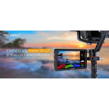 FeelWorld FW568 V3 6″ IPS On-Camera Monitor