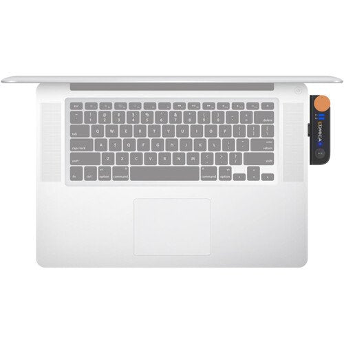 Comica Audio Vimo S UC 2-Person Wireless Microphone System with USB-C Connector for Mobile Devices (Black, 2.4 GHz)