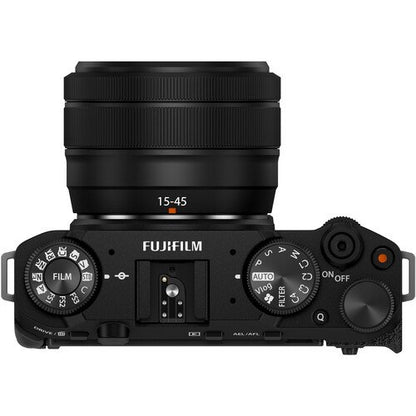 FUJIFILM X-M5 Black Mirrorless Camera with XC 15-45mm Lens 26.1MP 6.2K Video