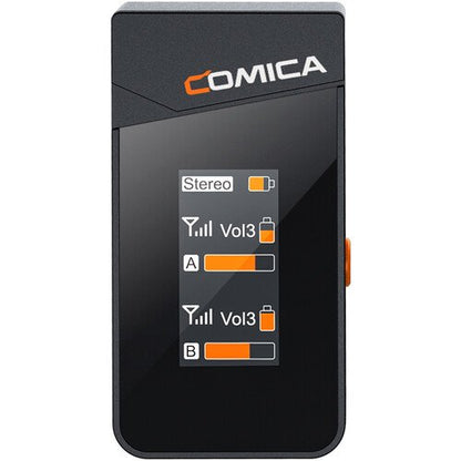 Comica Vimo C 2.4G Dual-Channel Mini Wireless Microphone (Black)