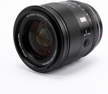 Viltrox 27mm f1.2 Pro for Sony E mount,