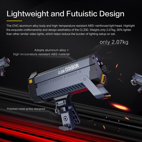 COLBOR 330W Bi-Color COB LED Video Light