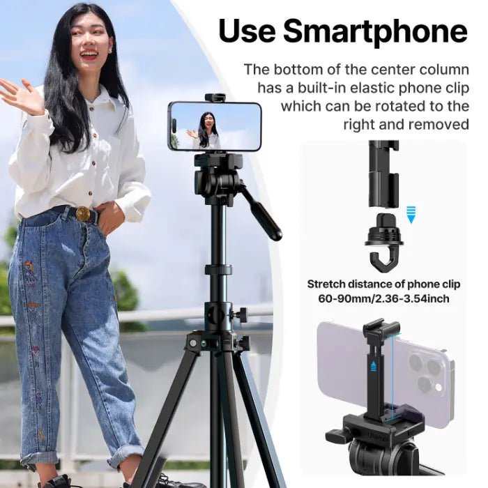 Ulanzi MT-65 Video Tripod with Pan/Tilt Head