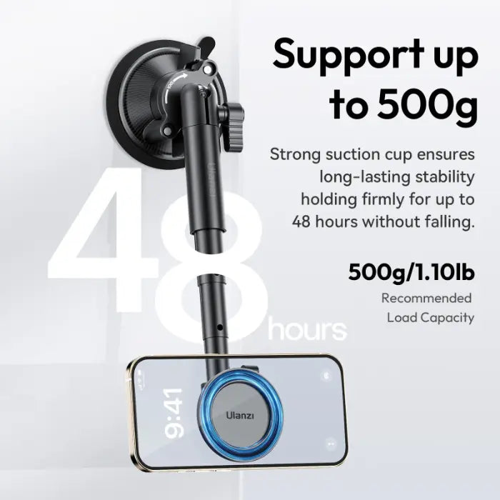 Ulanzi ZJ06 Magnetic Suction Cup Mount Magic Arm