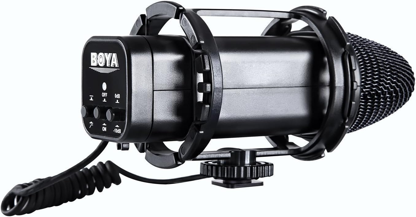 Boya BY-V02 Stereo Microphone for Camera