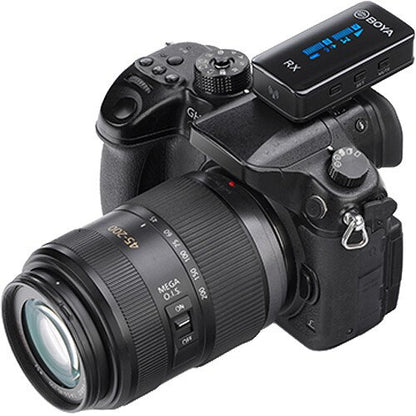 BOYA BY-XM6-S2 Ultracompact 2-Person Wireless Microphone System for Cameras and Smartphones (2.4 GHz)